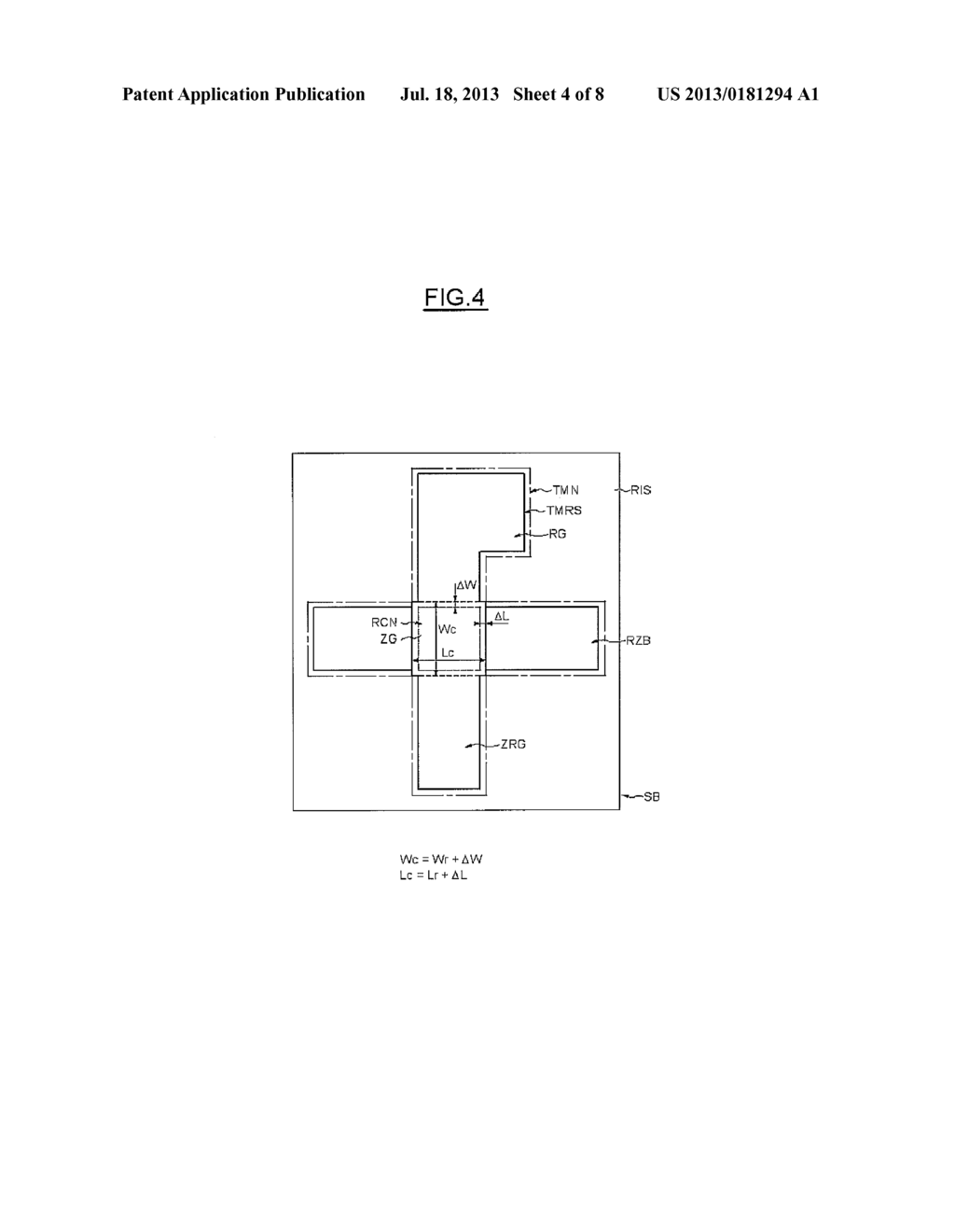 METHOD FOR FABRICATION OF AN INTEGRATED CIRCUIT IN A TECHNOLOGY REDUCED     WITH RESPECT TO A NATIVE TECHNOLOGY, AND CORRESPONDING INTEGRATED CIRCUIT - diagram, schematic, and image 05