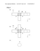 SEMICONDUCTOR DEVICE INCLUDING A FIRST WIRING HAVING A BENDING PORTION A     VIA diagram and image