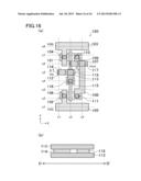 SEMICONDUCTOR DEVICE INCLUDING A FIRST WIRING HAVING A BENDING PORTION A     VIA diagram and image