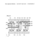 SEMICONDUCTOR DEVICE INCLUDING A FIRST WIRING HAVING A BENDING PORTION A     VIA diagram and image