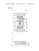 SEMICONDUCTOR DEVICE INCLUDING A FIRST WIRING HAVING A BENDING PORTION A     VIA diagram and image