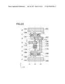 SEMICONDUCTOR DEVICE INCLUDING A FIRST WIRING HAVING A BENDING PORTION A     VIA diagram and image