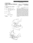 VEHICLE HOOD ENERGY ABSORBING ASSEMBLY diagram and image