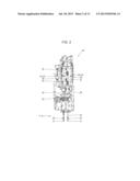 LINEAR MOTOR FOR LIFTING AND LOWERING SUCTION NOZZLE, AND ELECTRONIC     COMPONENT MOUNTING APPARATUS diagram and image