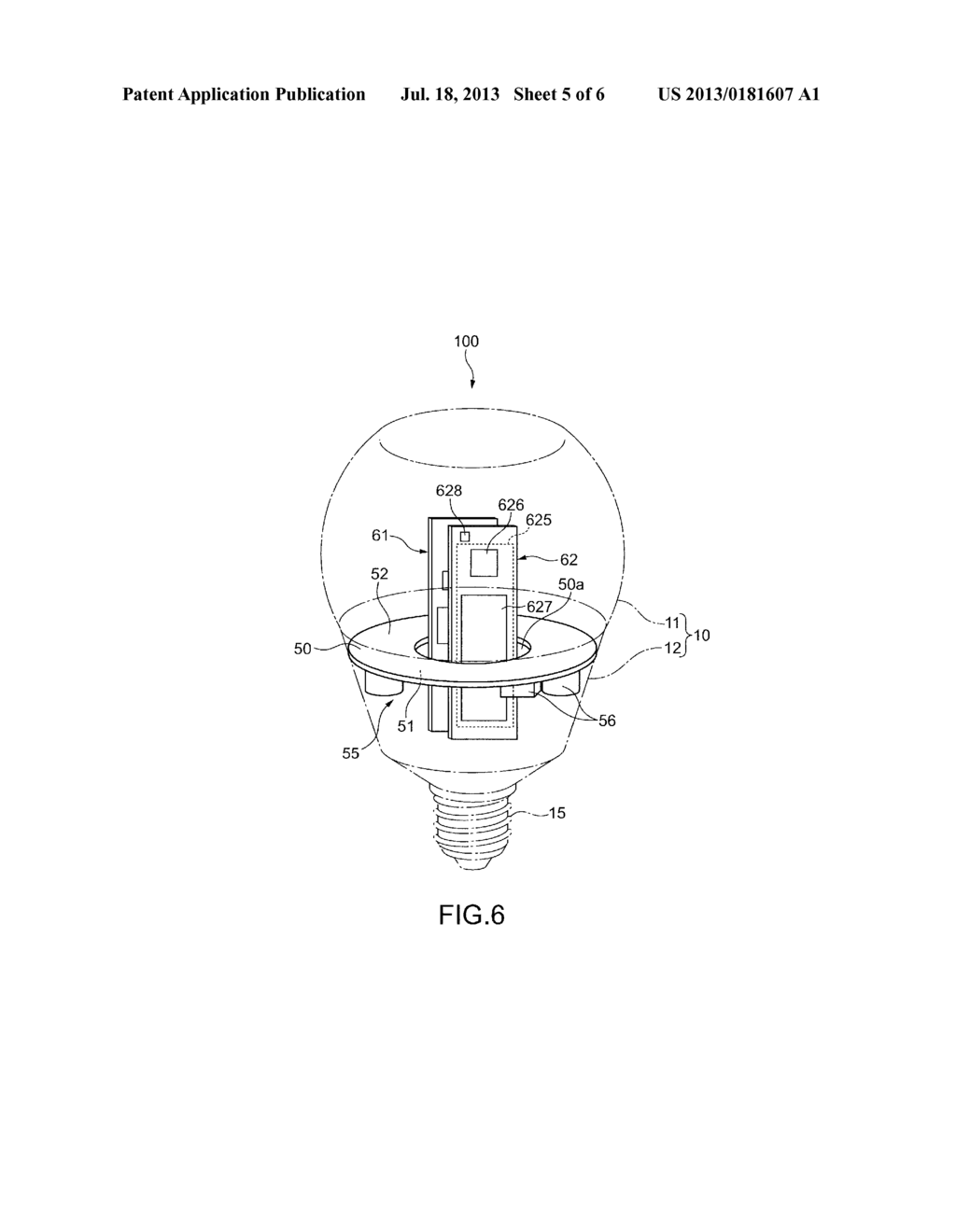 ELECTRIC LIGHT BULB TYPE LIGHT SOURCE APPARATUS - diagram, schematic, and image 06