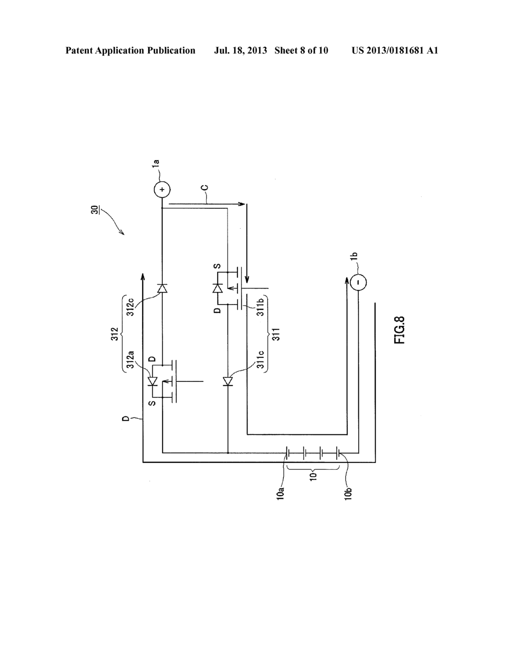 CHARGING/DISCHARGING CONTROL DEVICE, BATTERY PACK, ELECTRICAL EQUIPMENT,     AND CHARGING/DISCHARGING CONTROL METHOD - diagram, schematic, and image 09