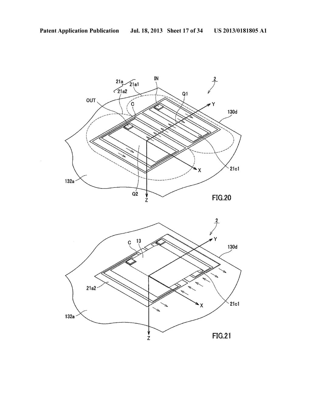 ANTENNA MODULE, COMMUNICATION DEVICE AND METHOD OF MANUFACTURING ANTENNA     MODULE - diagram, schematic, and image 18