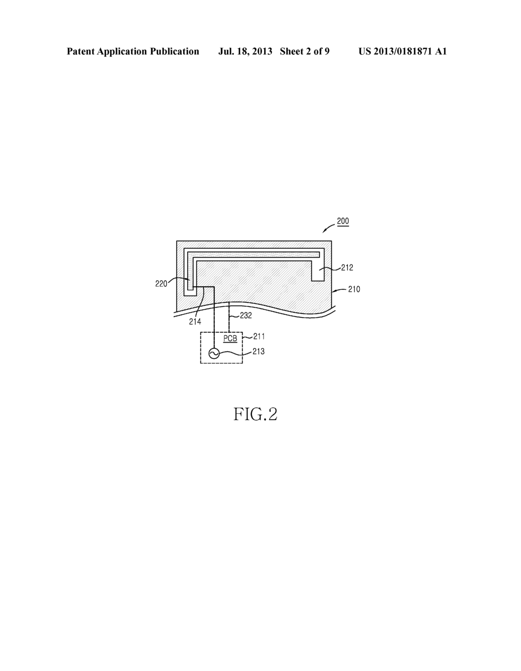 ANTENNA DEVICE FOR PORTABLE TERMINAL - diagram, schematic, and image 03