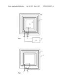 NFC ANTENNA WITH INTERLEAVED COILS diagram and image