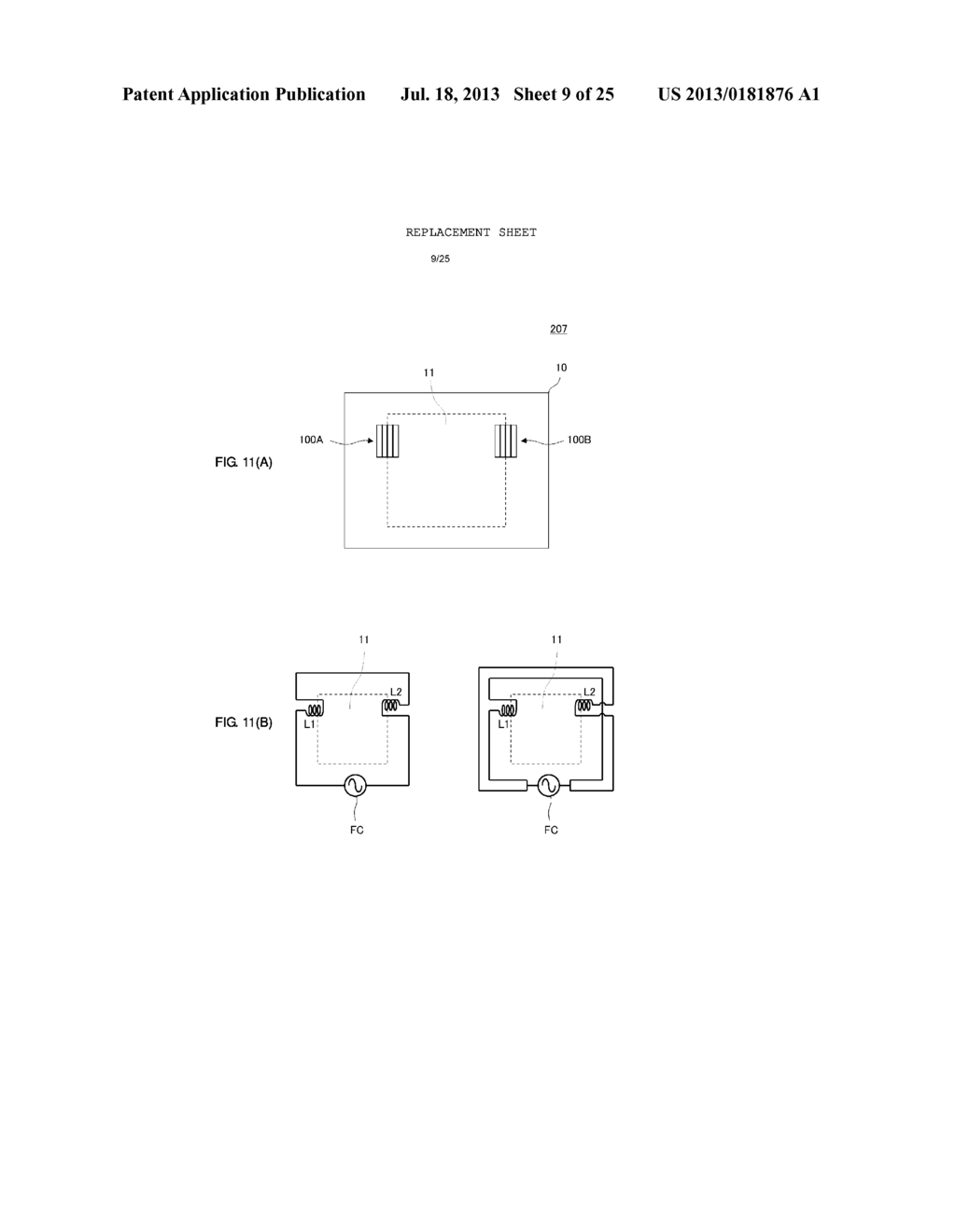 ANTENNA DEVICE AND COMMUNICATION TERMINAL APPARATUS - diagram, schematic, and image 10