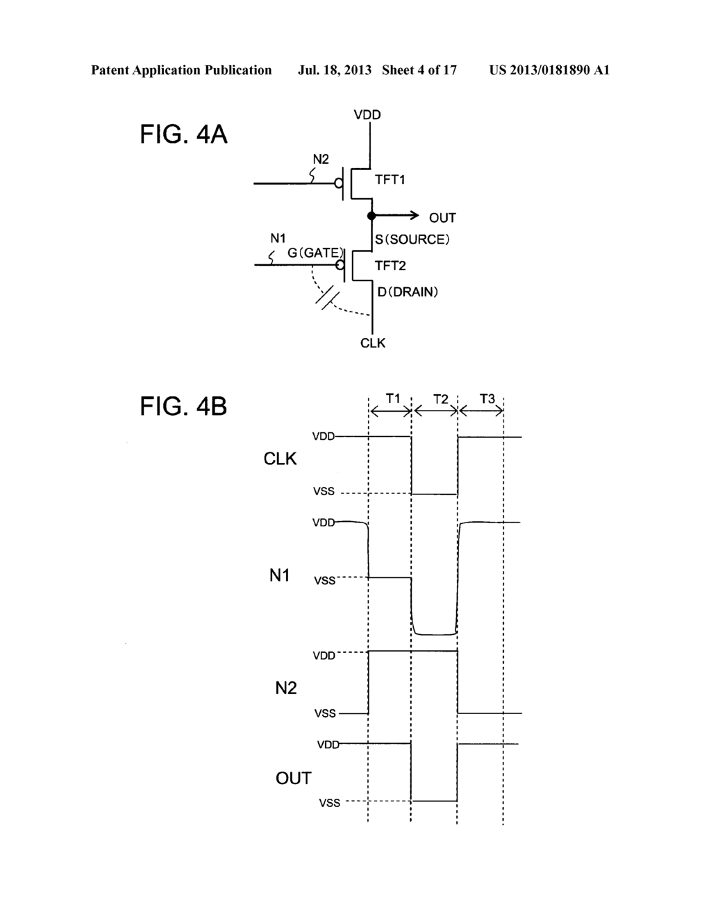 SCANNING LINE DRIVING CIRCUIT, DISPLAY DEVICE, AND SCANNING LINE DRIVING     METHOD - diagram, schematic, and image 05