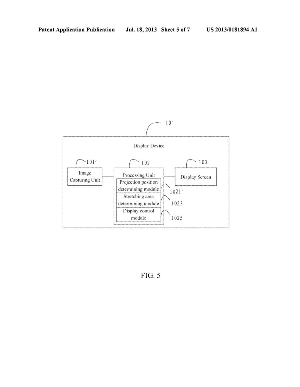 DISPLAY DEVICE AND METHOD FOR LARGE SCREEN - diagram, schematic, and image 06