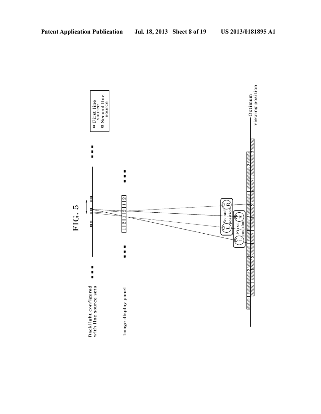 AUTOSTEREOSCOPIC THREE-DIMENSIONAL IMAGE DISPLAY DEVICE USING TIME     DIVISION - diagram, schematic, and image 09