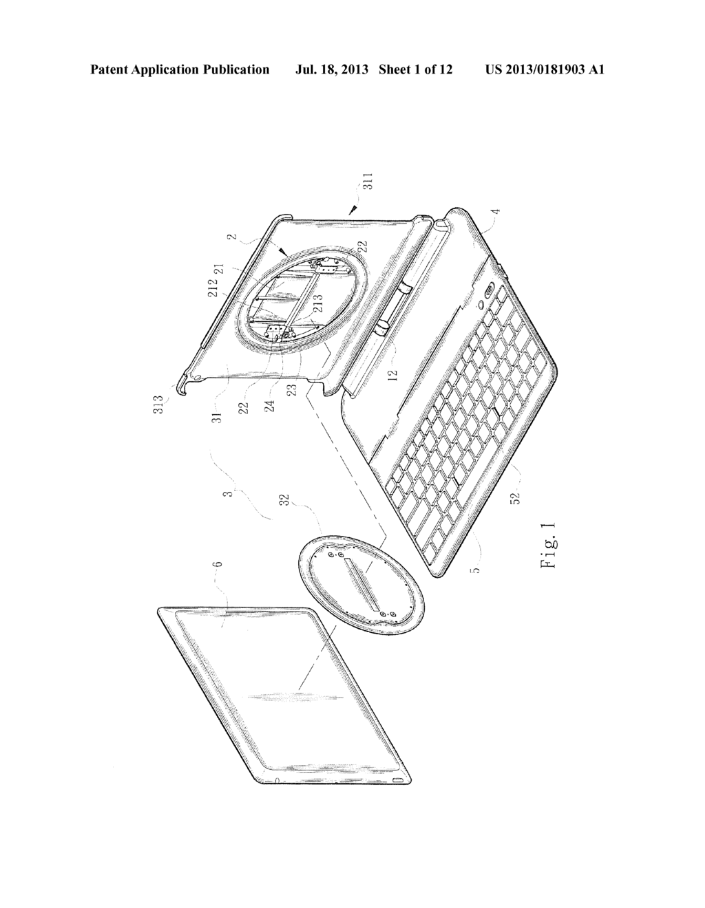 PROTECTION COVER SUPPORT SEAT STRUCTURE FOR TABLET DISPLAY APPARATUS - diagram, schematic, and image 02