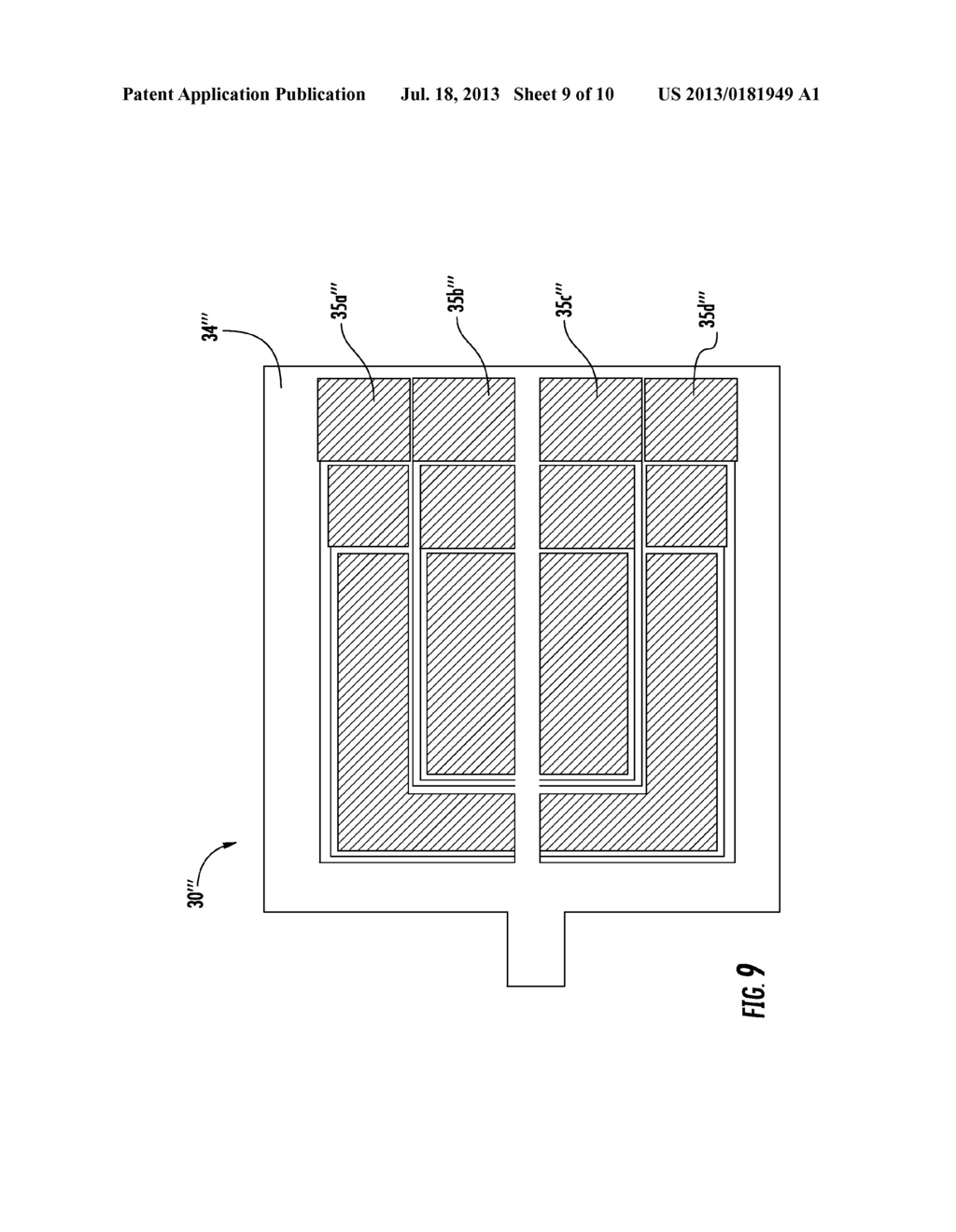 FINGER SENSOR HAVING PIXEL SENSING CIRCUITRY FOR COUPLING ELECTRODES AND     PIXEL SENSING TRACES AND RELATED METHODS - diagram, schematic, and image 10