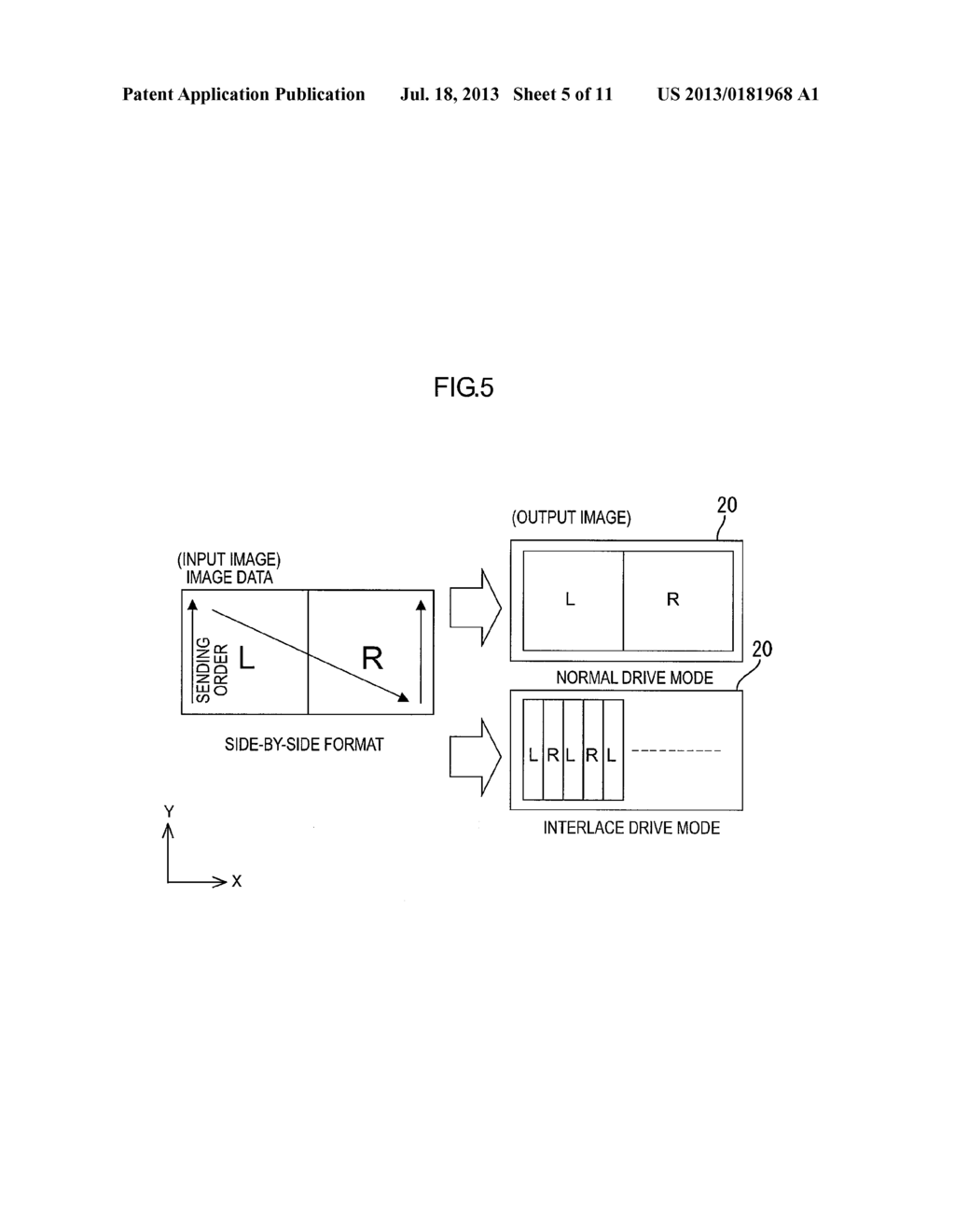 DRIVE CIRCUIT OF DISPLAY DEVICE, DISPLAY DEVICE, AND METHOD OF DRIVING     DISPLAY DEVICE - diagram, schematic, and image 06