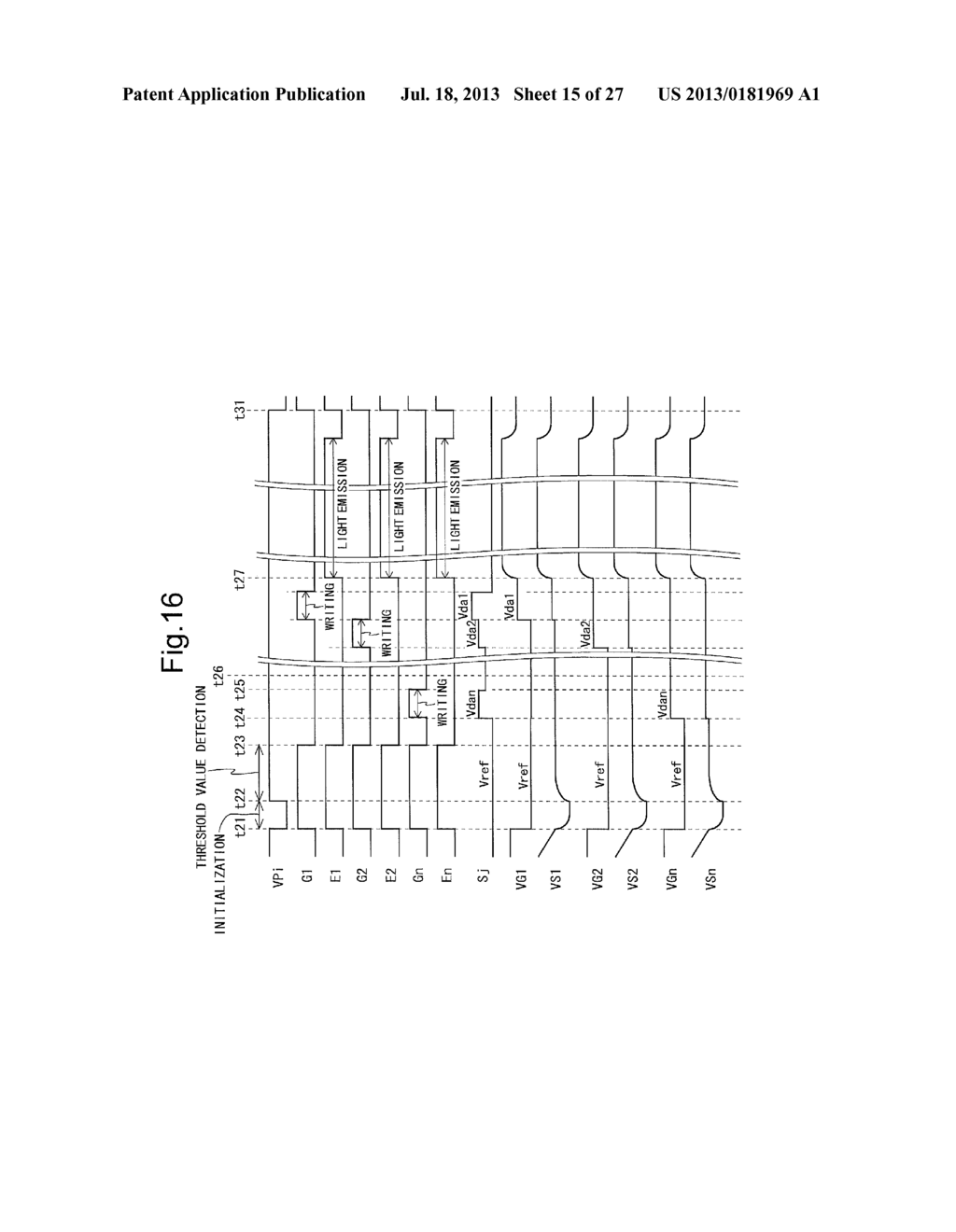 DISPLAY DEVICE AND DRIVE METHOD THEREFOR - diagram, schematic, and image 16