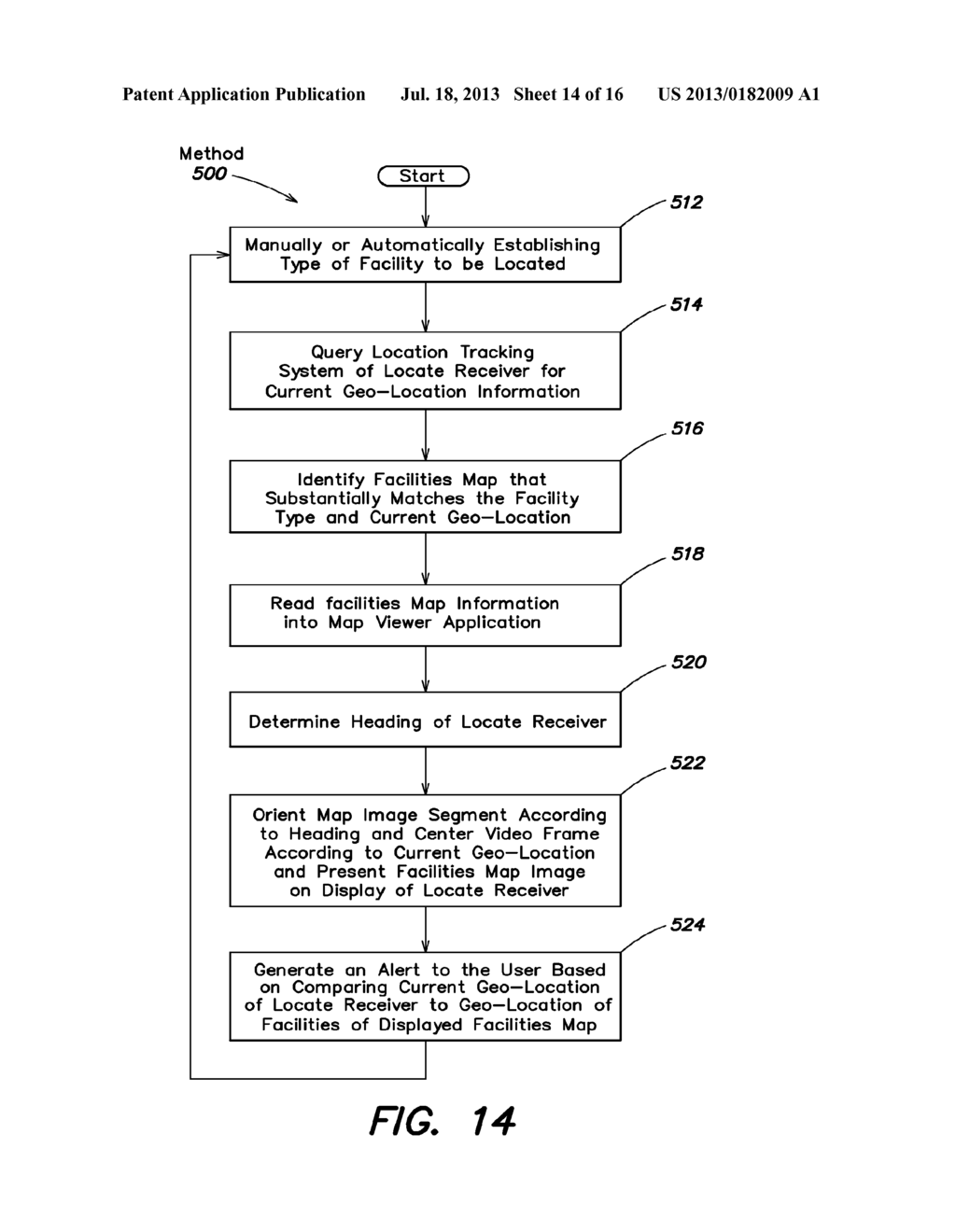 METHODS AND APPARATUS FOR OVERLAYING ELECTRONIC LOCATE INFORMATION ON     FACILITIES MAP INFORMATION AND/OR OTHER IMAGE INFORMATION DISPLAYED ON A     LOCATE DEVICE - diagram, schematic, and image 15