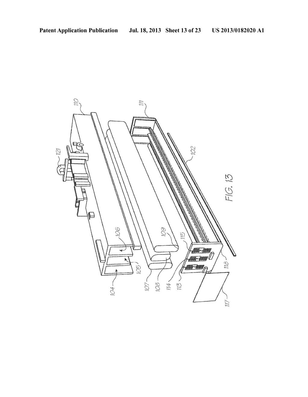 Disposable digital camera with printing assembly - diagram, schematic, and image 14