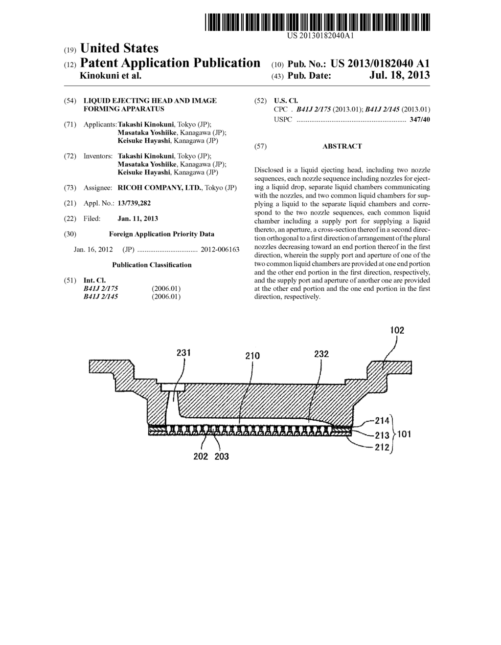 LIQUID EJECTING HEAD AND IMAGE FORMING APPARATUS - diagram, schematic, and image 01