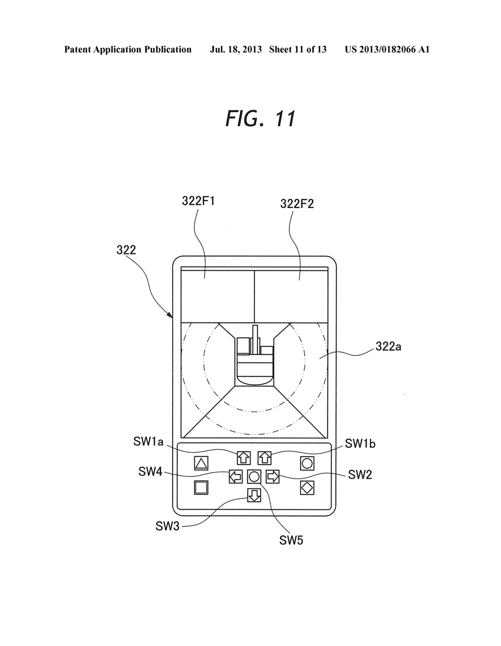 DEVICE FOR SURVEYING SURROUND OF WORKING MACHINE - diagram, schematic, and image 12