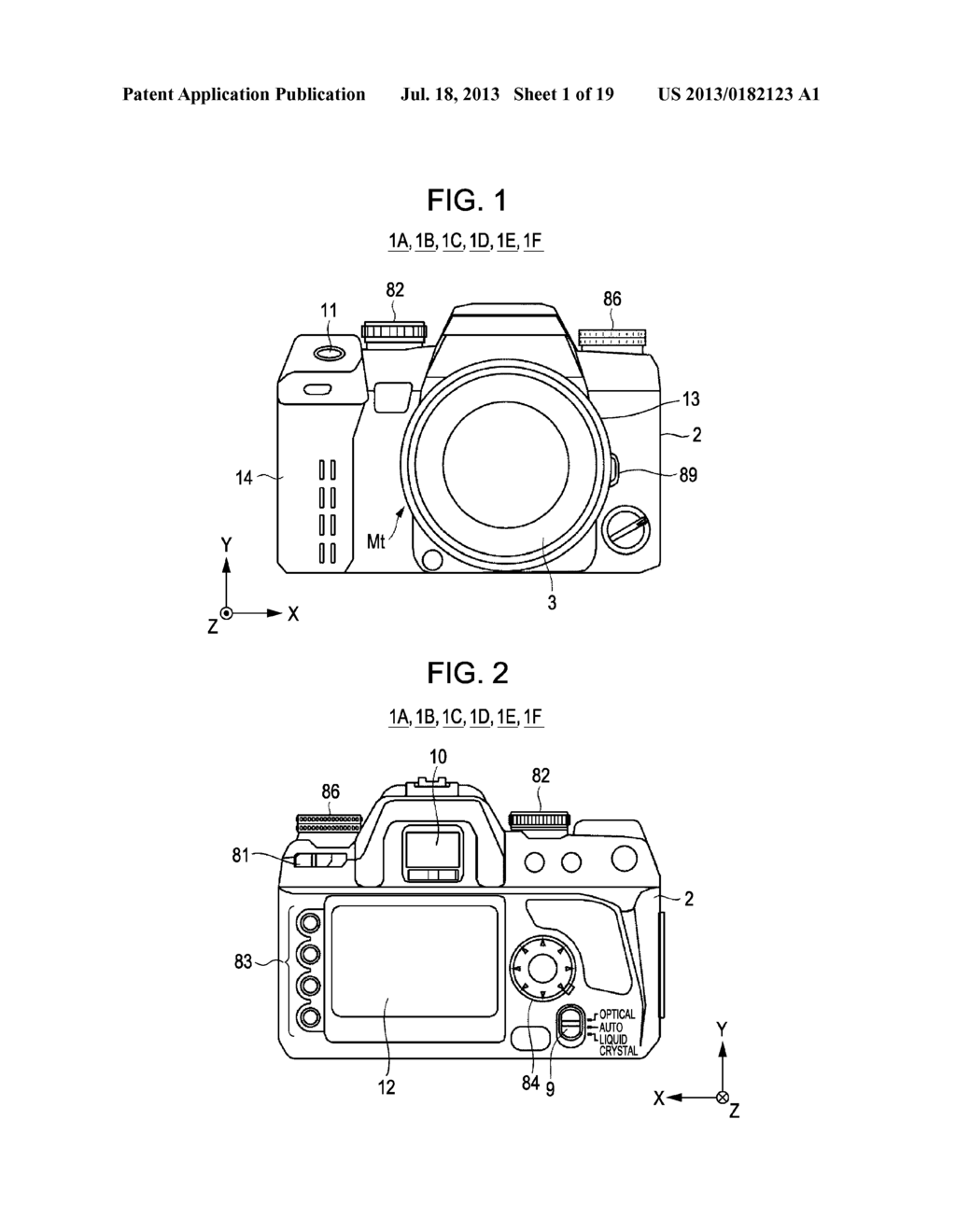 IMAGE PICKUP APPARATUS, CONTROL METHOD FOR THE SAME, AND PROGRAM THEREOF - diagram, schematic, and image 02