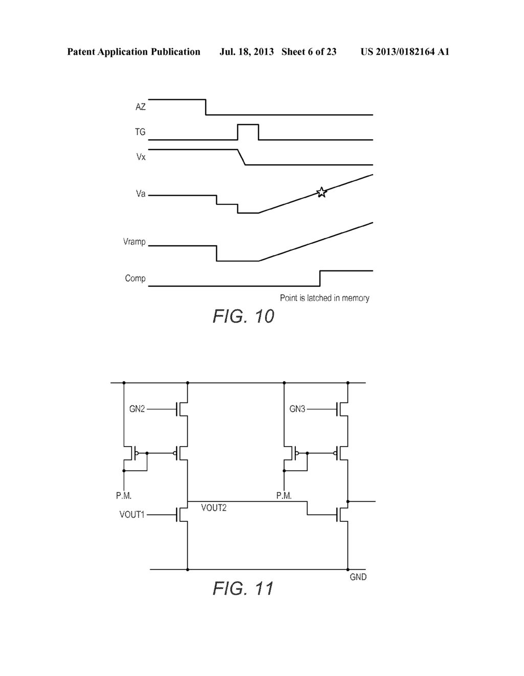 COMPARATOR IMPLEMENTATION FOR PROCESSING SIGNALS OUTPUT FROM AN IMAGE     SENSOR - diagram, schematic, and image 07