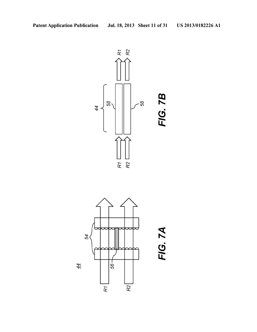 STEREOSCOPIC PROJECTION SYSTEM USING TUNABLE LIGHT EMITTERS - diagram, schematic, and image 12