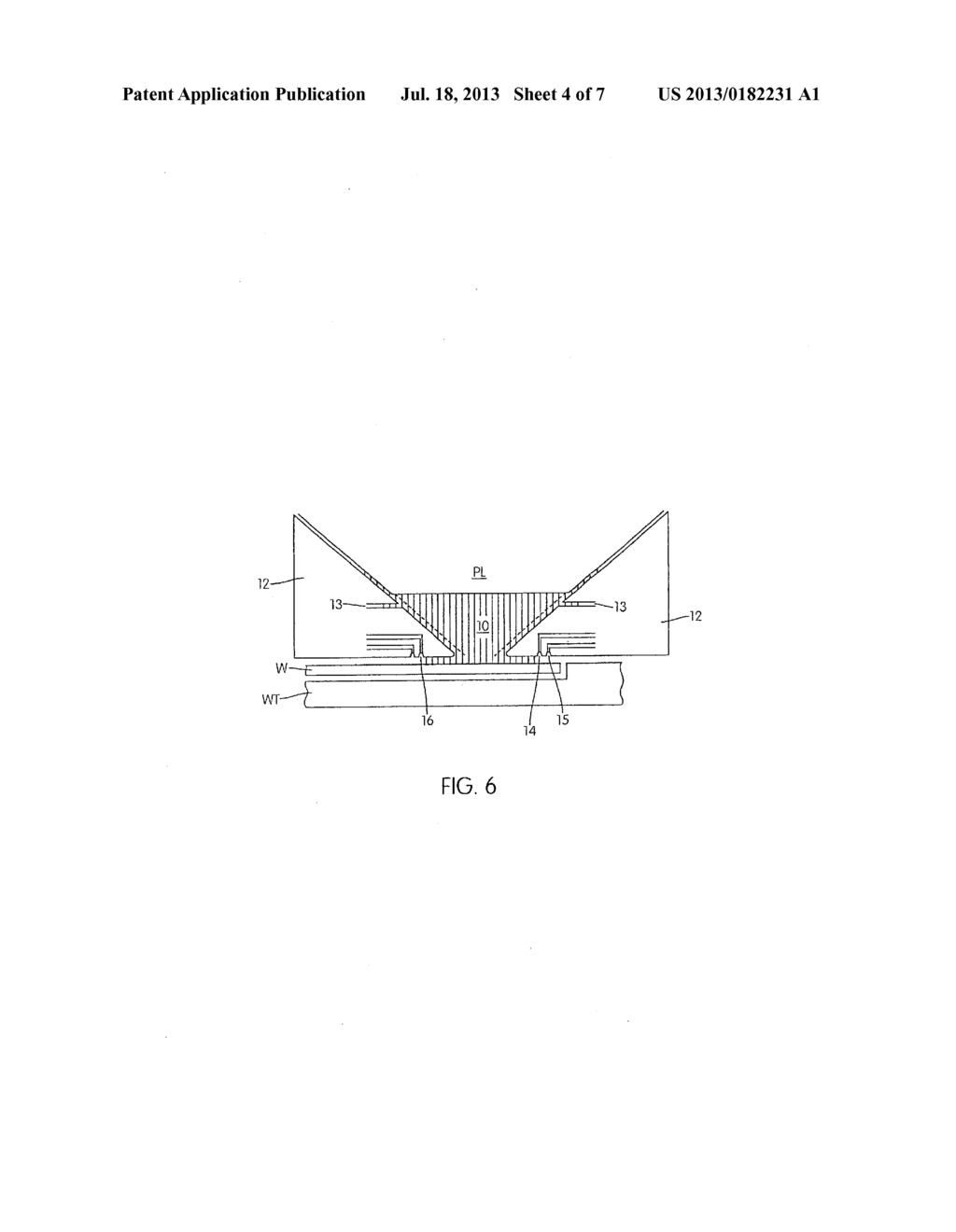 SUBSTRATE PLACEMENT IN IMMERSION LITHOGRAPHY - diagram, schematic, and image 05