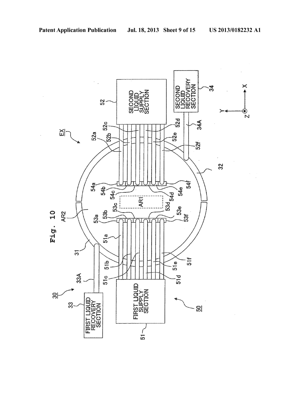 EXPOSURE METHOD, EXPOSURE APPARATUS, AND METHOD FOR PRODUCING DEVICE - diagram, schematic, and image 10