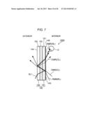 SEE-THROUGH DISPLAY DEVICE AND VEHICLE HAVING SEE-THROUGH DISPLAY DEVICE     MOUNTED THEREON diagram and image