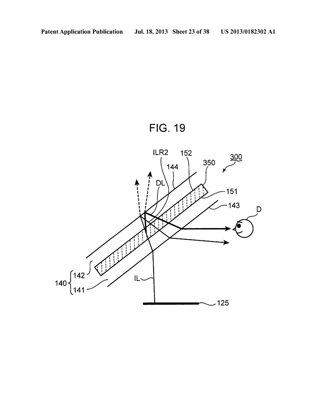 SEE-THROUGH DISPLAY DEVICE AND VEHICLE HAVING SEE-THROUGH DISPLAY DEVICE     MOUNTED THEREON - diagram, schematic, and image 24