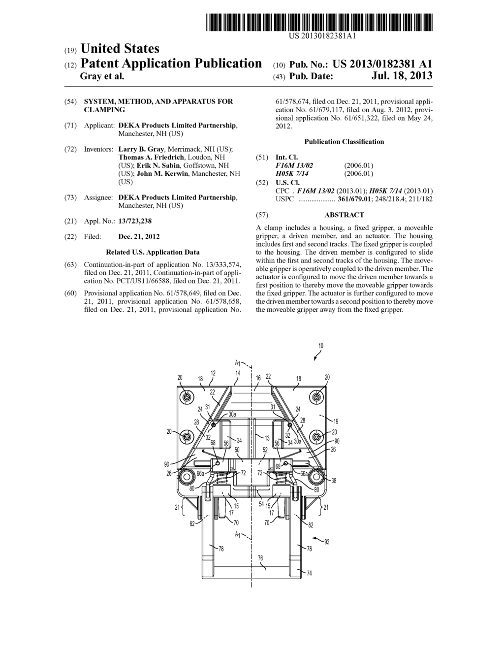 System, Method, and Apparatus for Clamping - diagram, schematic, and image 01