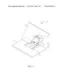 CONNECTING MECHANISM AND RELATED ELECTRONIC DEVICE diagram and image