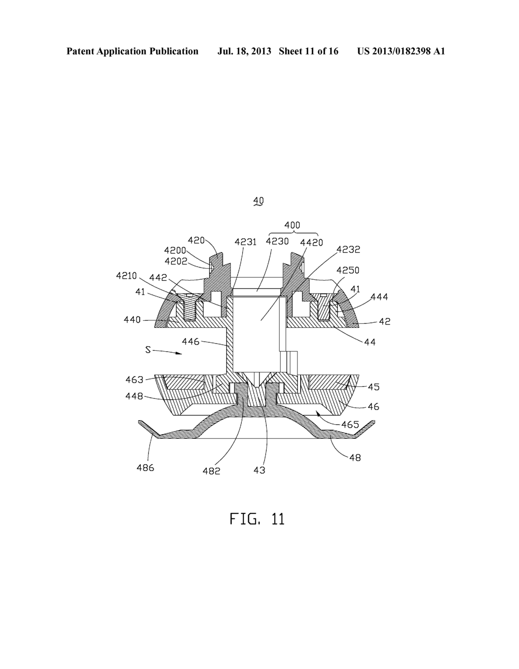 ELECTRONIC DEVICE WITH CABLE COLLECTING FUNCTION - diagram, schematic, and image 12