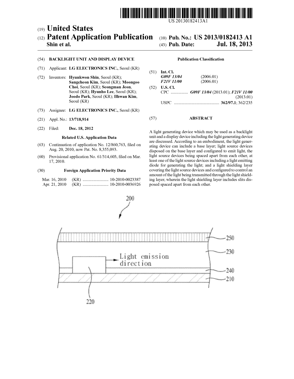 BACKLIGHT UNIT AND DISPLAY DEVICE - diagram, schematic, and image 01