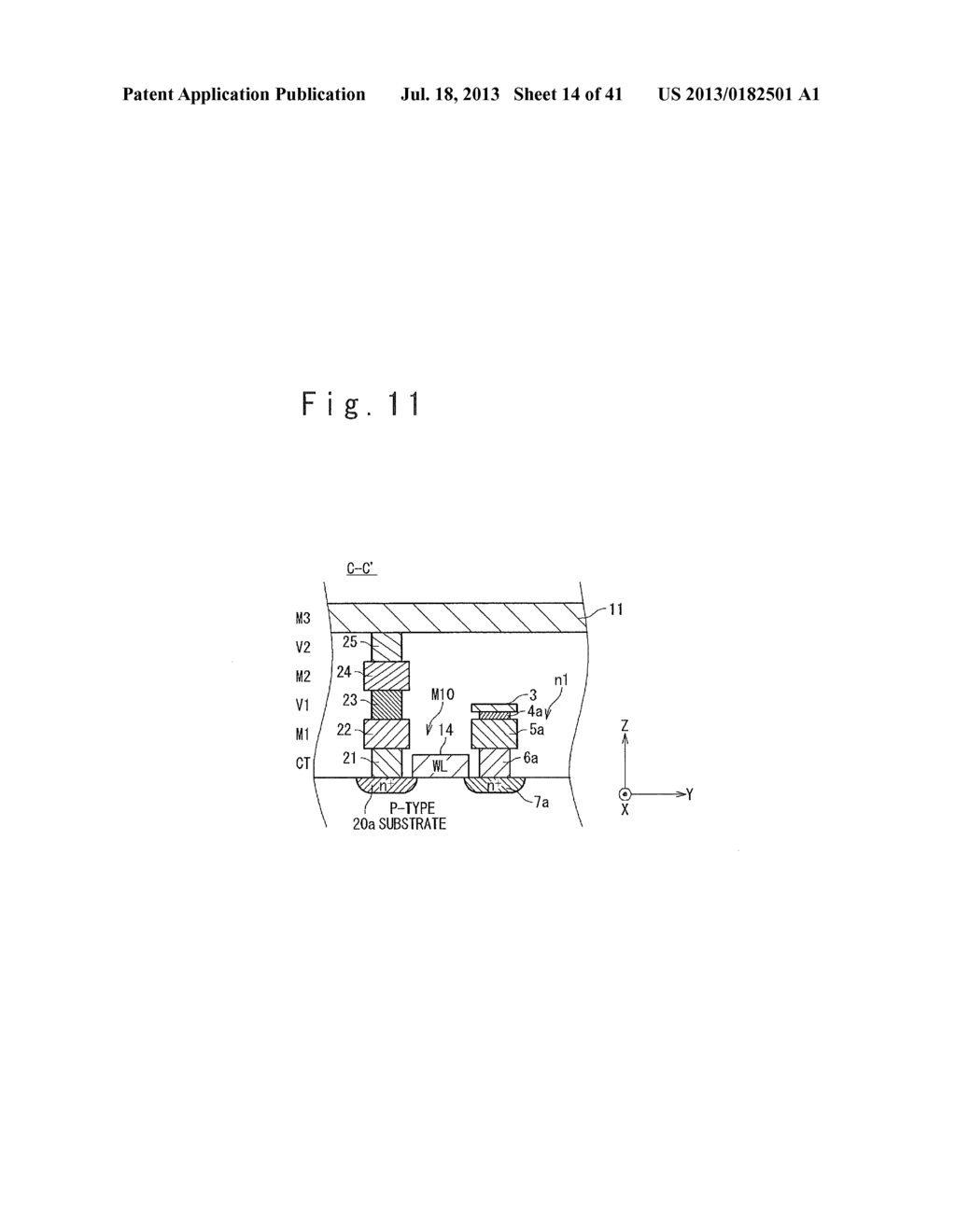 SEMICONDUCTOR STORAGE DEVICE AND ITS MANUFACTURING METHOD - diagram, schematic, and image 15