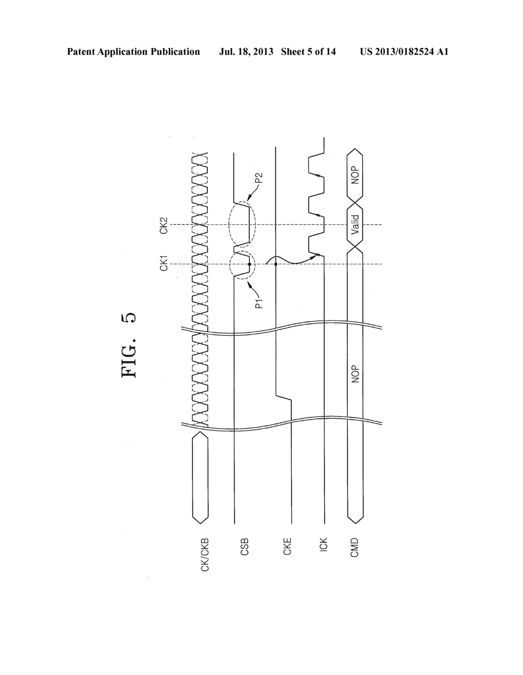 SEMICONDUCTOR MEMORY DEVICES HAVING INTERNAL CLOCK SIGNALS AND MEMORY     SYSTEMS INCLUDING SUCH MEMORY DEVICES - diagram, schematic, and image 06