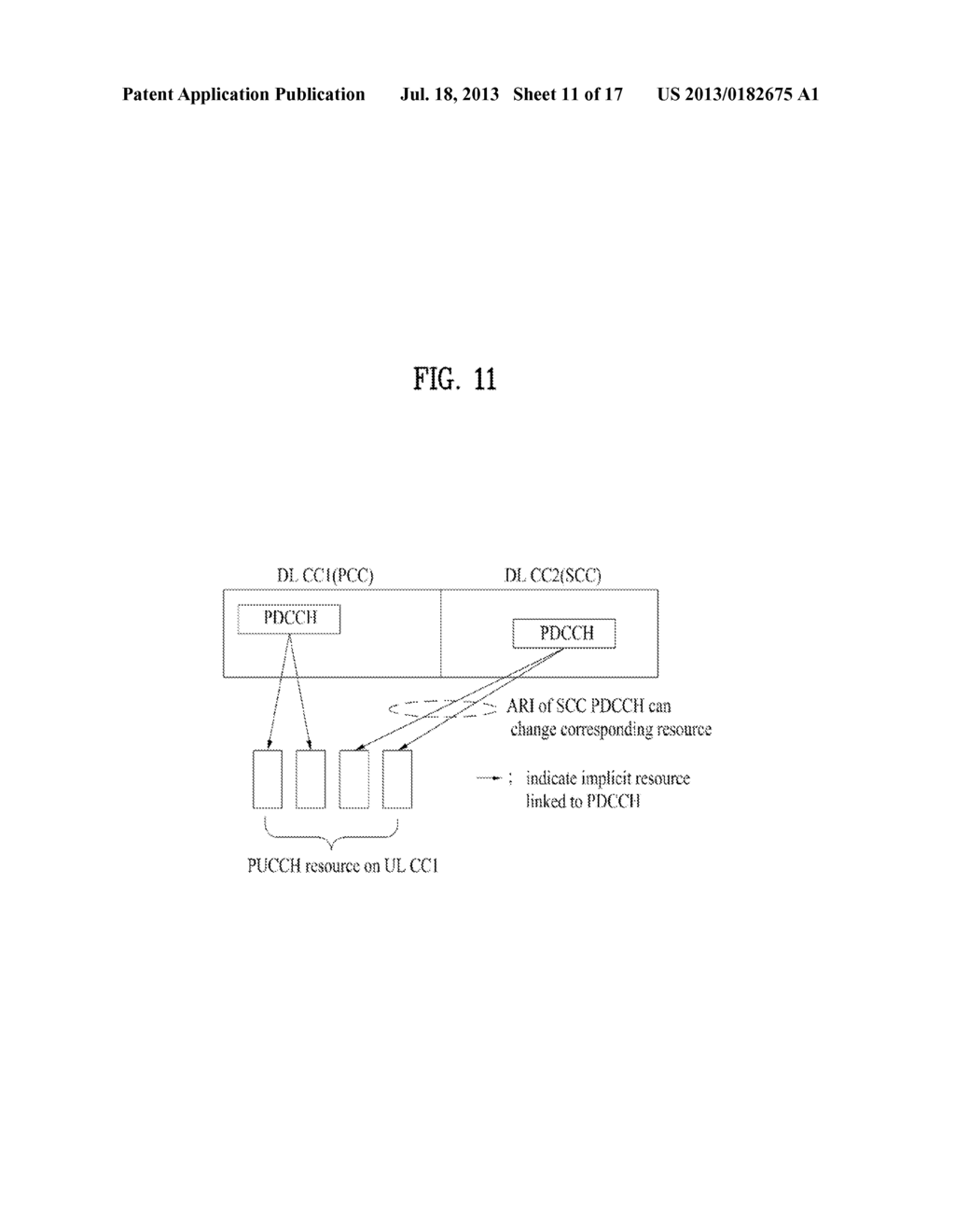 METHOD AND DEVICE FOR TRANSMITTING CONTROL INFORMATION - diagram, schematic, and image 12