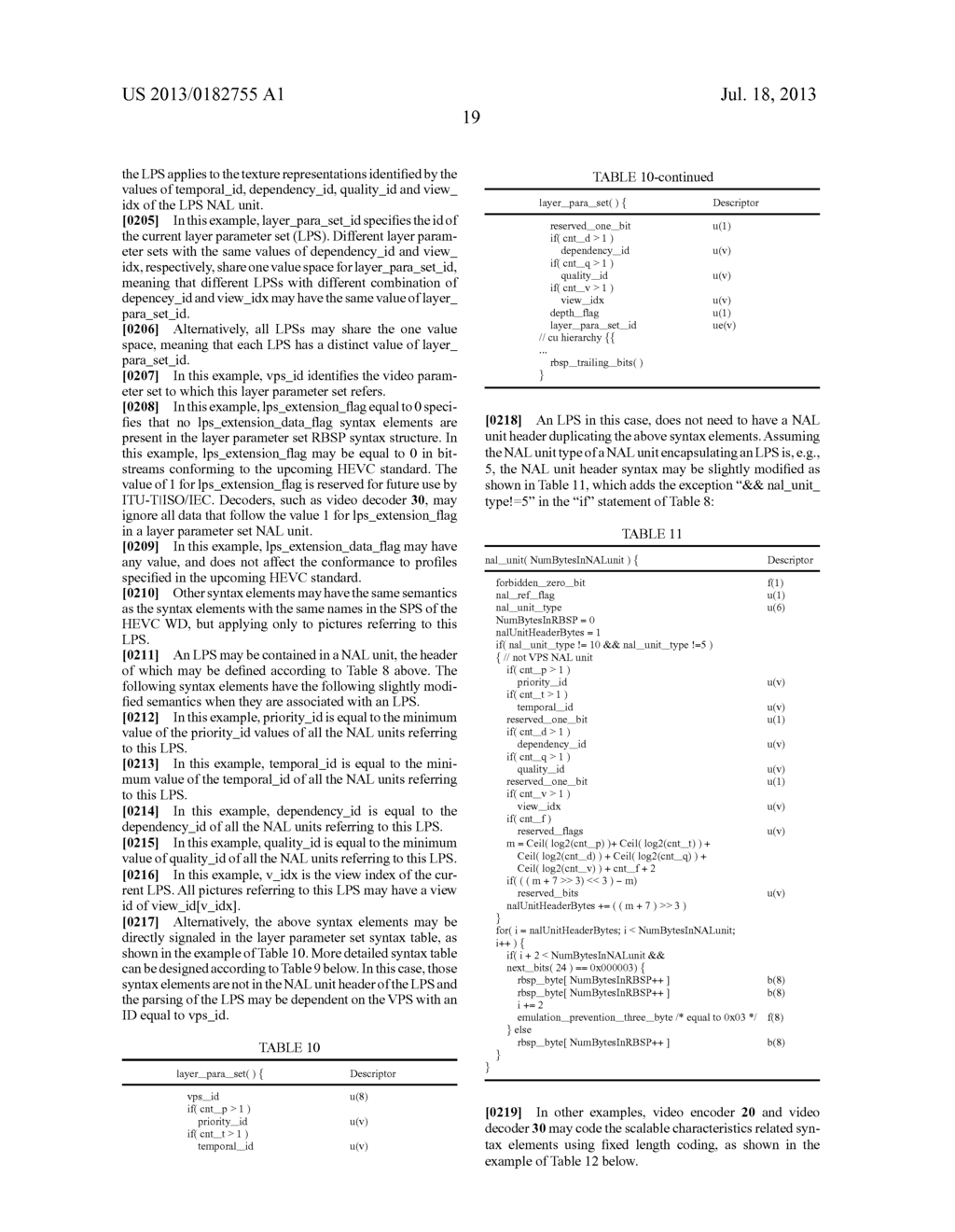 CODING PARAMETER SETS AND NAL UNIT HEADERS FOR VIDEO CODING - diagram, schematic, and image 32