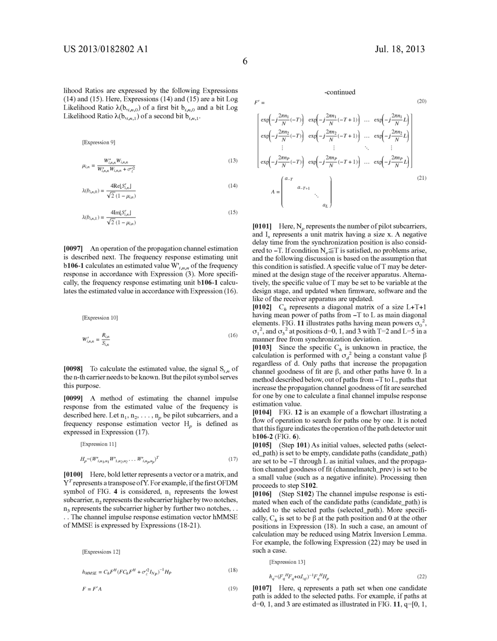 RECEIVER APPARATUS, RECEPTION METHOD, AND RECEPTION PROGRAM - diagram, schematic, and image 26