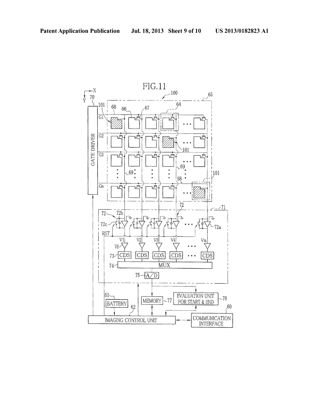 RADIATION IMAGING APPARATUS AND SYSTEM - diagram, schematic, and image 10