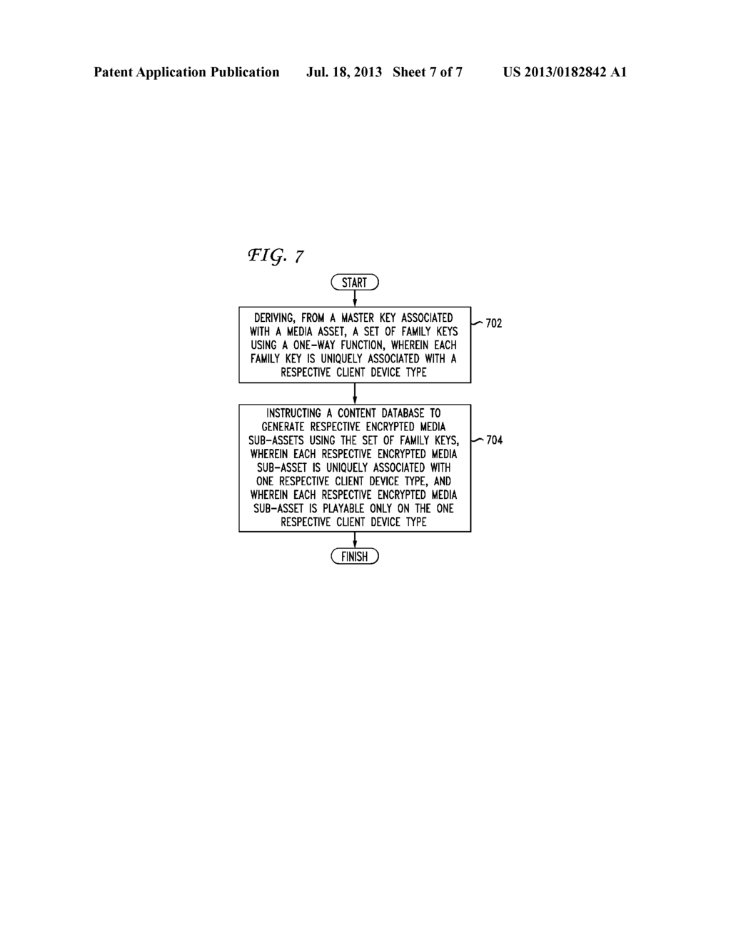 SYSTEM AND METHOD FOR KEY SPACE DIVISION AND SUB-KEY DERIVATION FOR MIXED     MEDIA DIGITAL RIGHTS MANAGEMENT CONTENT - diagram, schematic, and image 08