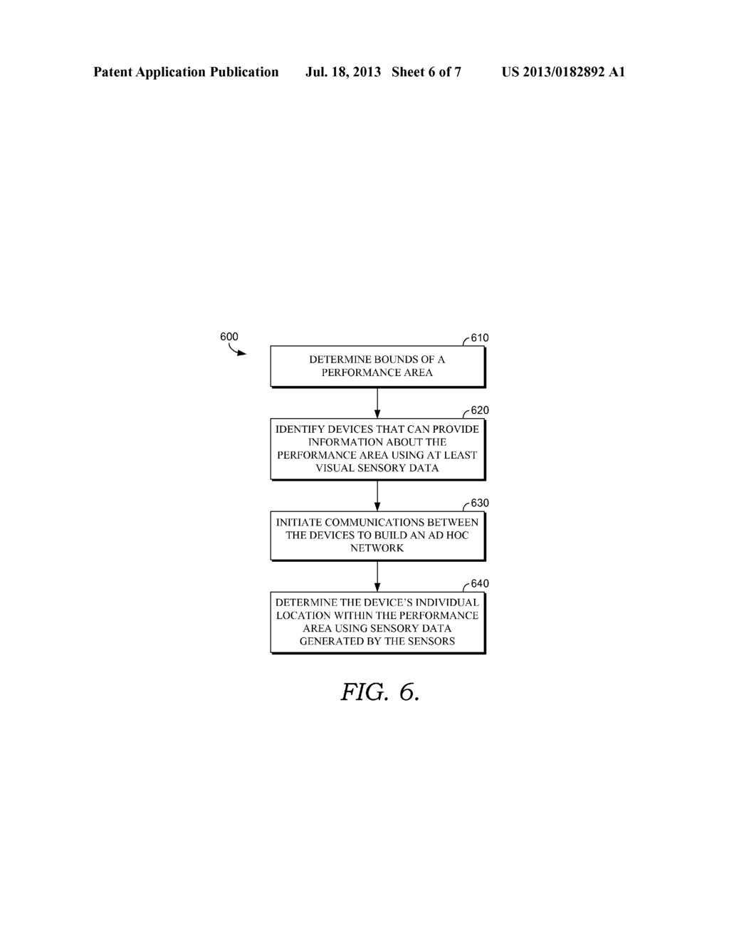 GESTURE IDENTIFICATION USING AN AD-HOC MULTIDEVICE NETWORK - diagram, schematic, and image 07