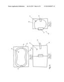 Special Individual Deodorant Powder Applicator and Package diagram and image