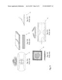 Special Individual Deodorant Powder Applicator and Package diagram and image