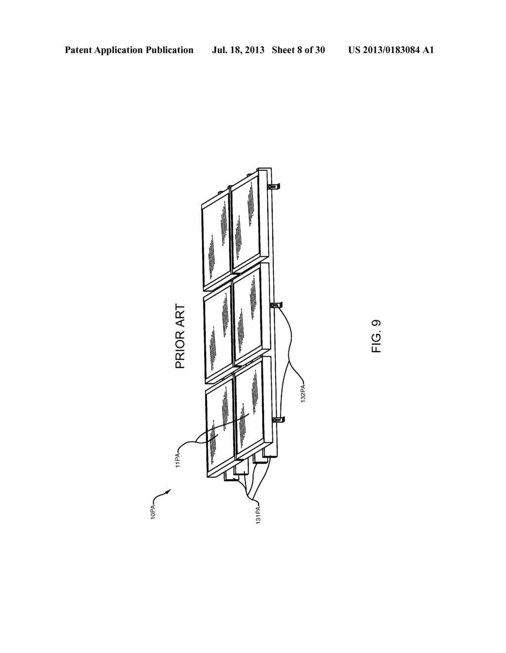 Apparatus for Forming and Mounting a Photovoltaic Array - diagram, schematic, and image 09