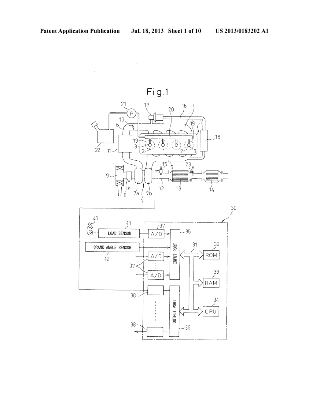 EXHAUST PURIFICATION SYSTEM OF INTERNAL COMBUSTION ENGINE - diagram, schematic, and image 02