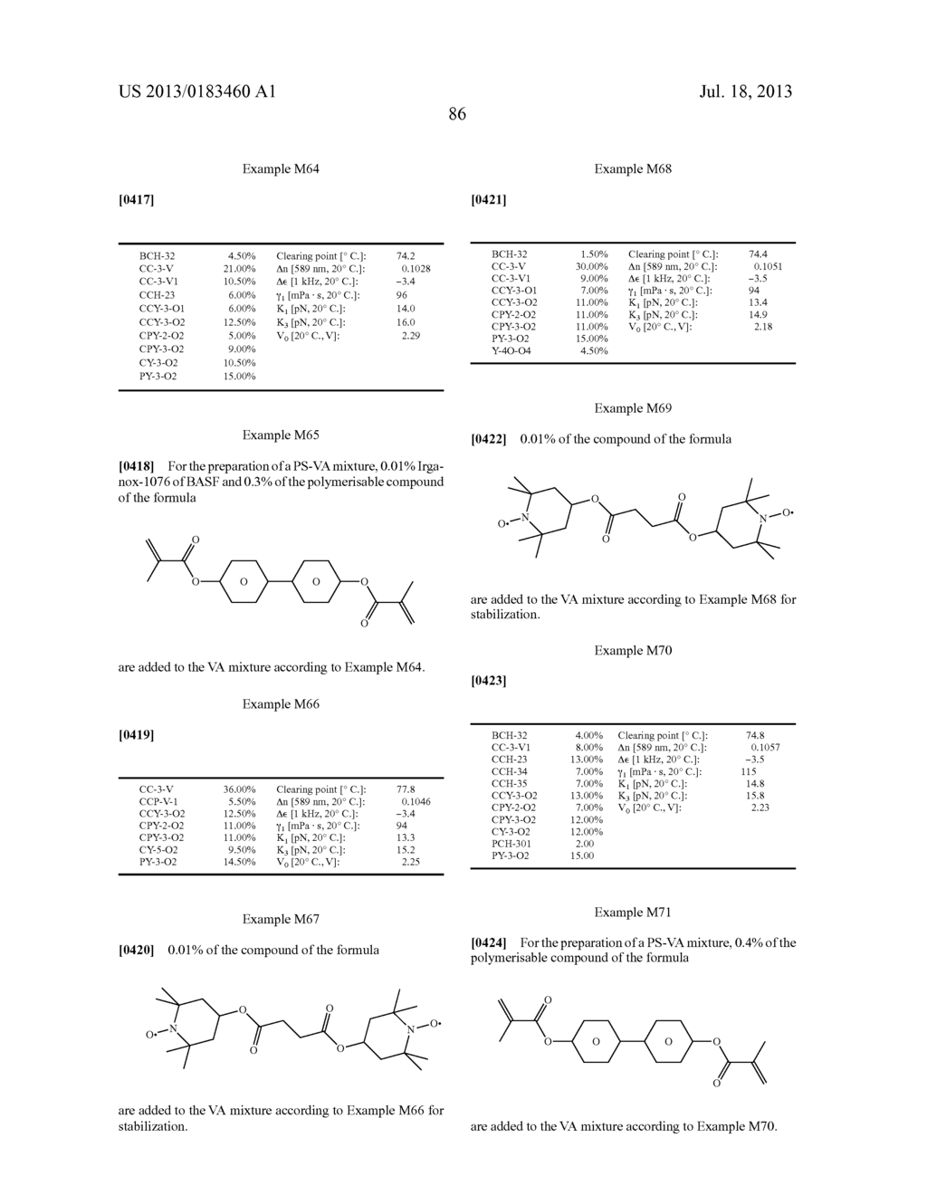 LIQUID-CRYSTALLINE MEDIA - diagram, schematic, and image 87