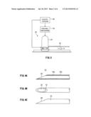 METHOD OF MANUFACTURING PLATE-SHAPED BONDED BODY, BONDING DEVICE, AND     PLATE-SHAPED BONDED BODY diagram and image